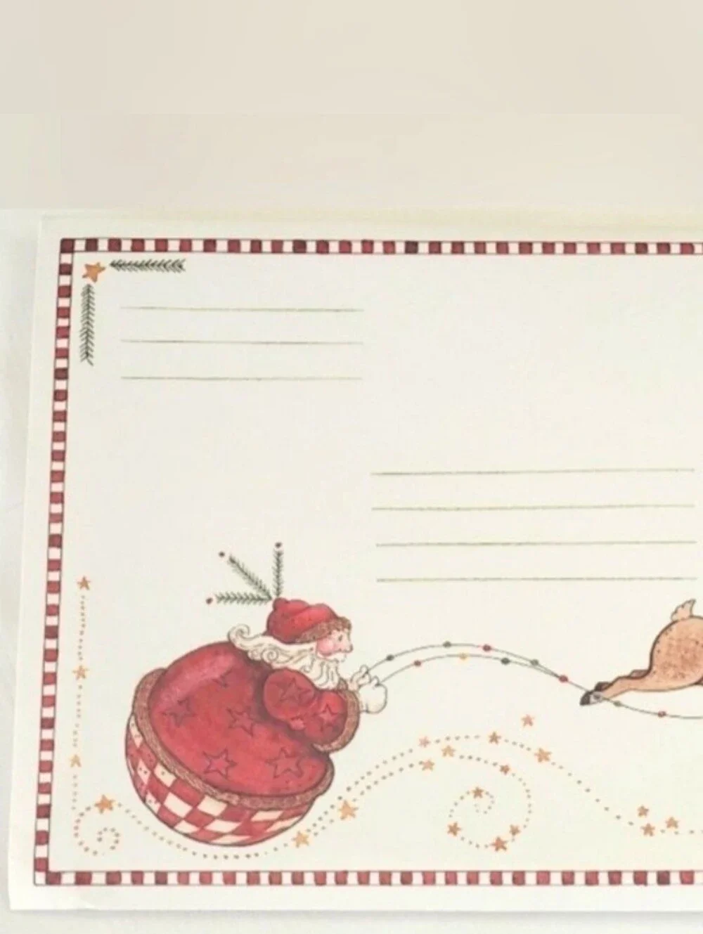Christmas Photo Frame Greeting Card - NWOT